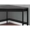 Homeroots Black & Gray Top Corner Computer Desk42 x 42 x 30 in. 355734 - alternate 3